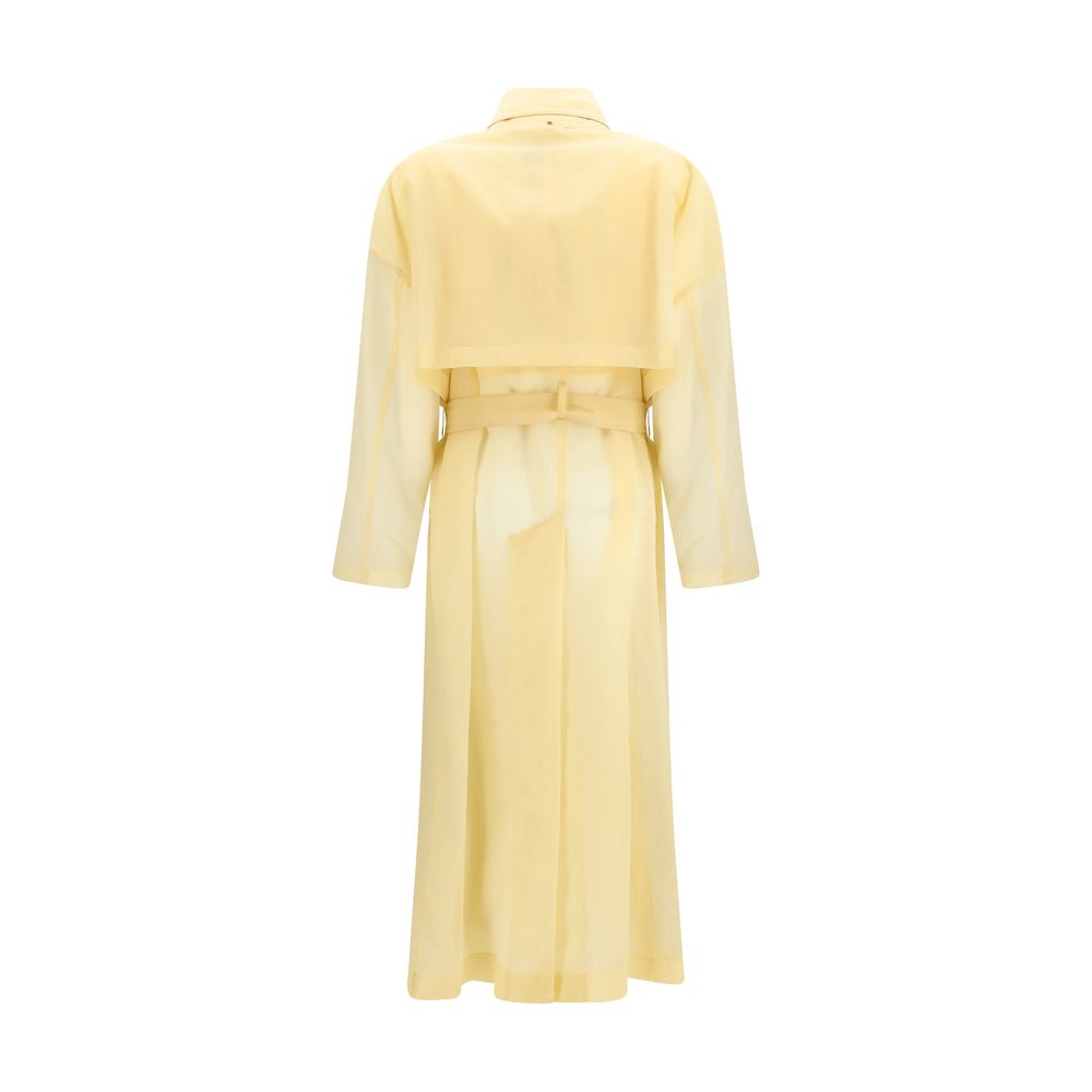 Max Mara Beige Nylon Coat