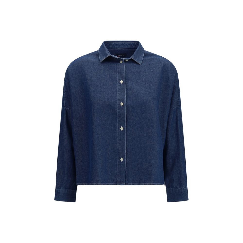 Deperlu Blue Denim Shirt
