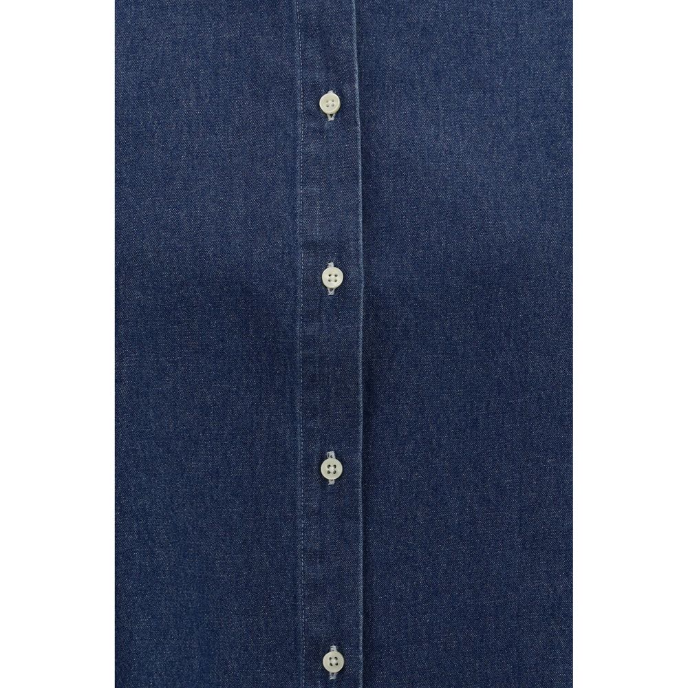 Deperlu Blue Denim Shirt