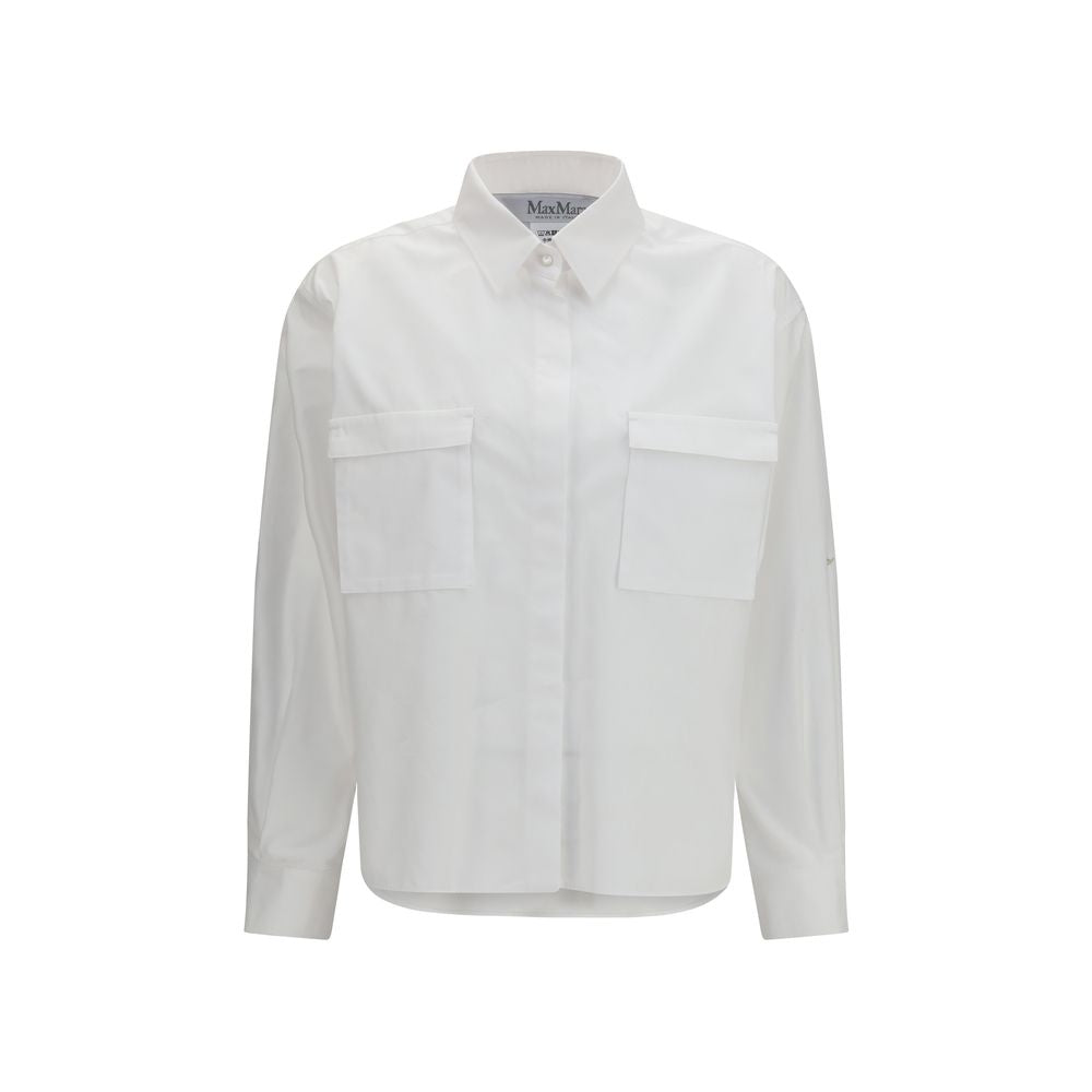 Max Mara White Cotton Shirt