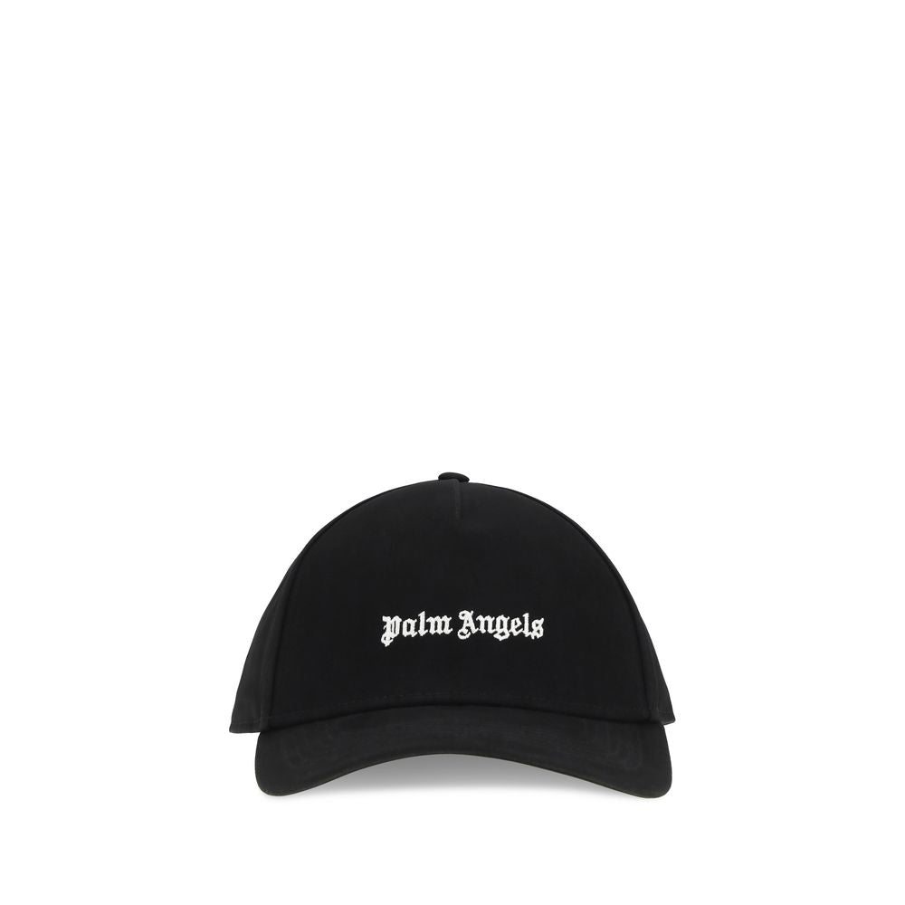 Palm Angels Black Cotton Cap (Baseball Hat)