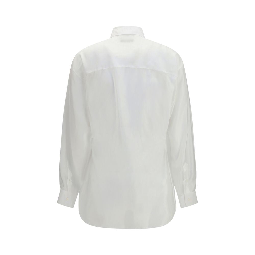 Darkpark White Lyocell Dress Shirt