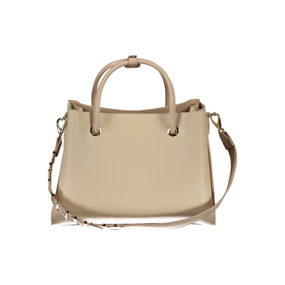 Mario Valentino Beige Polyurethane Women Handbag