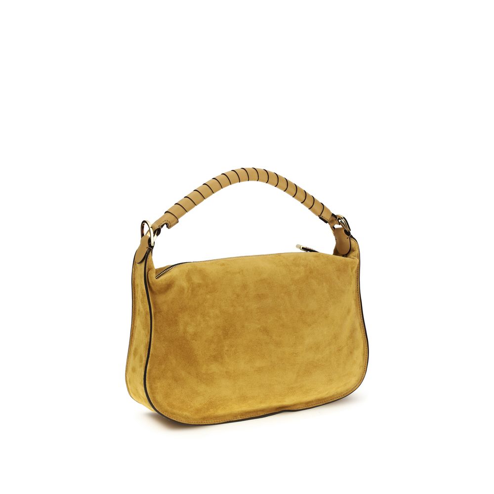 Chloé Beige Calf Leather Bos Taurus Shoulder Bag