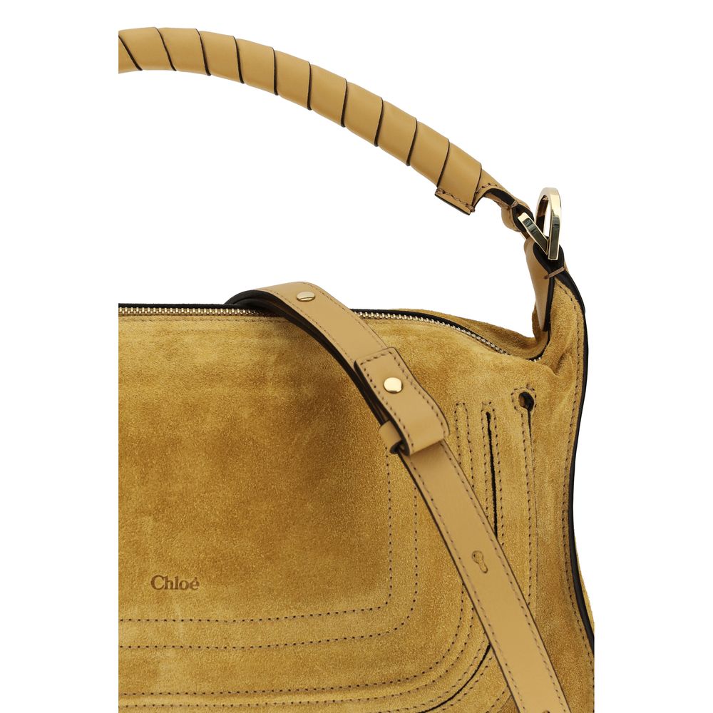 Chloé Beige Calf Leather Bos Taurus Shoulder Bag