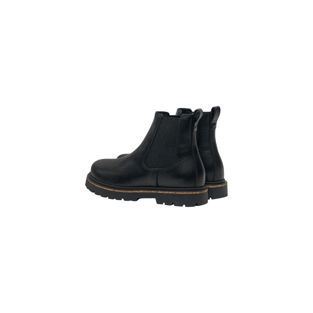 Birkenstock Black Leather Ankle Boots