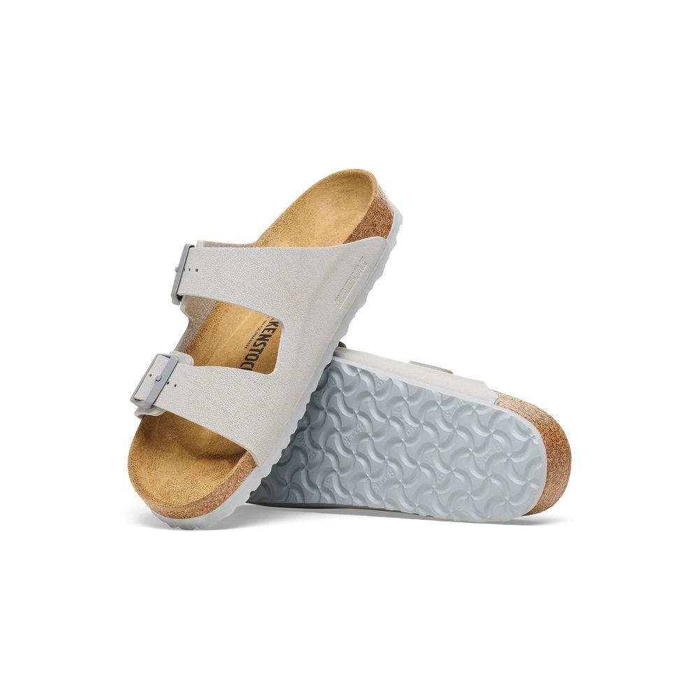Birkenstock Gray Viscose Flat Sandals