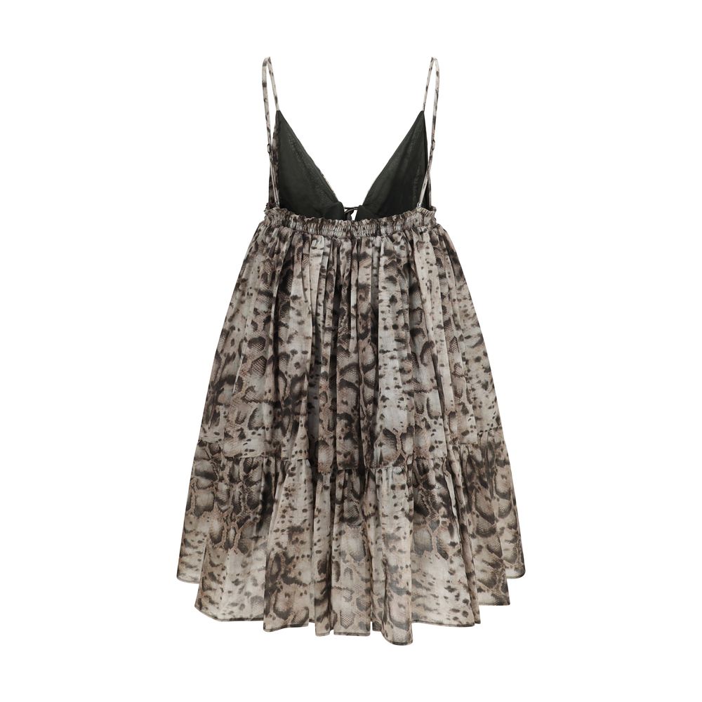 PINKO Beige Cotton Casual Dress