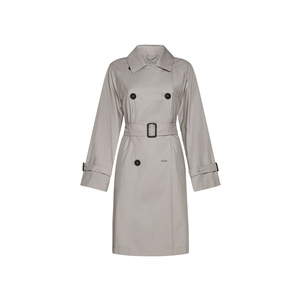 Max Mara Beige Cotton Coat