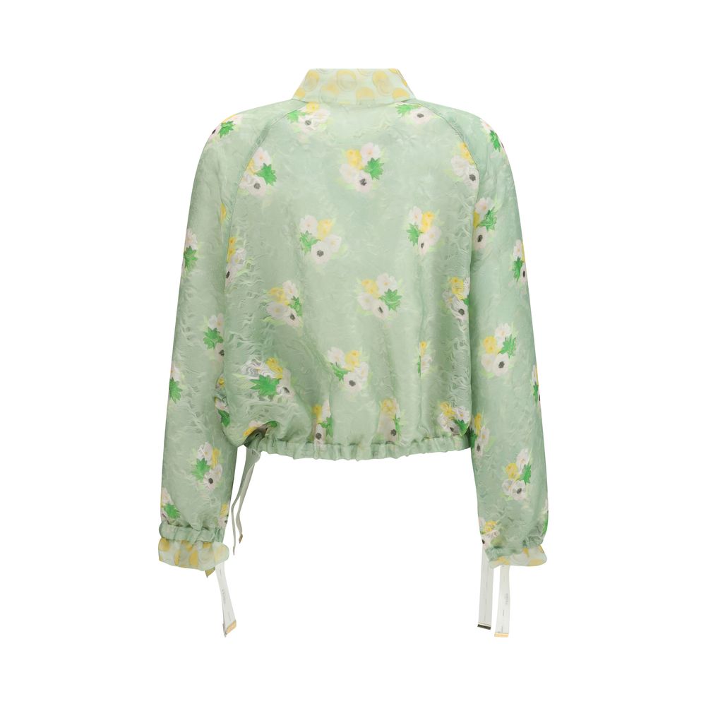 Fendi Bicolor Silk Bomber