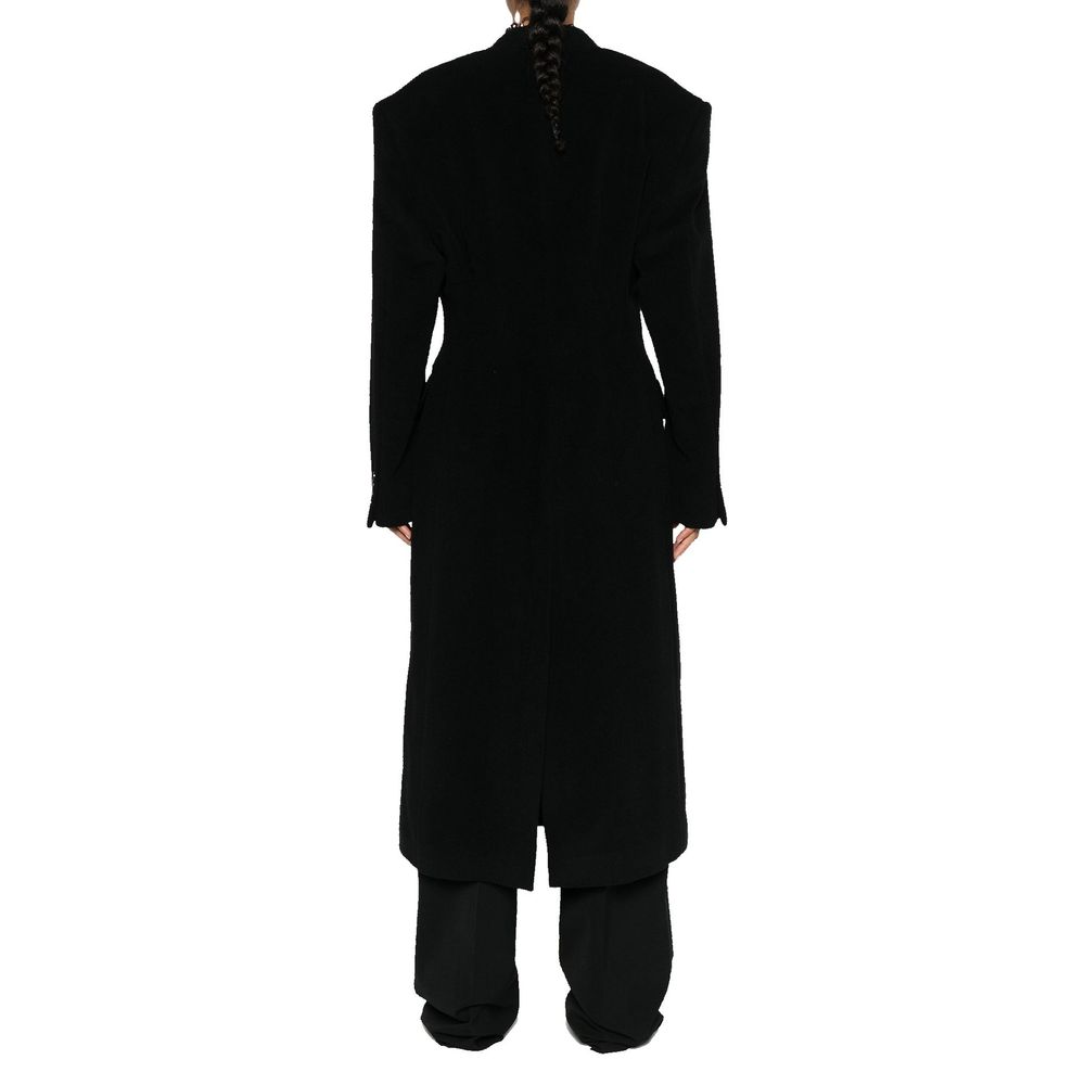 Balenciaga Black Cashmere Coat