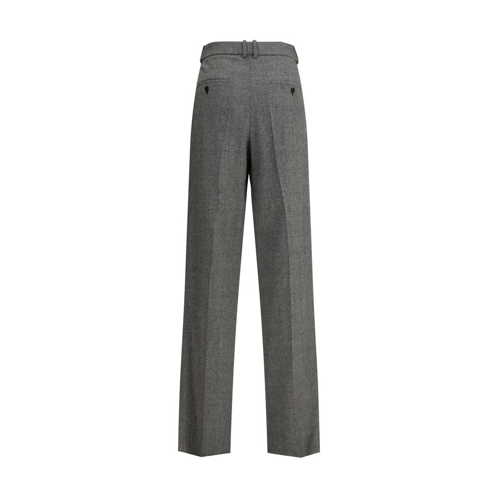Saint Laurent Gray Wool Dress Pants
