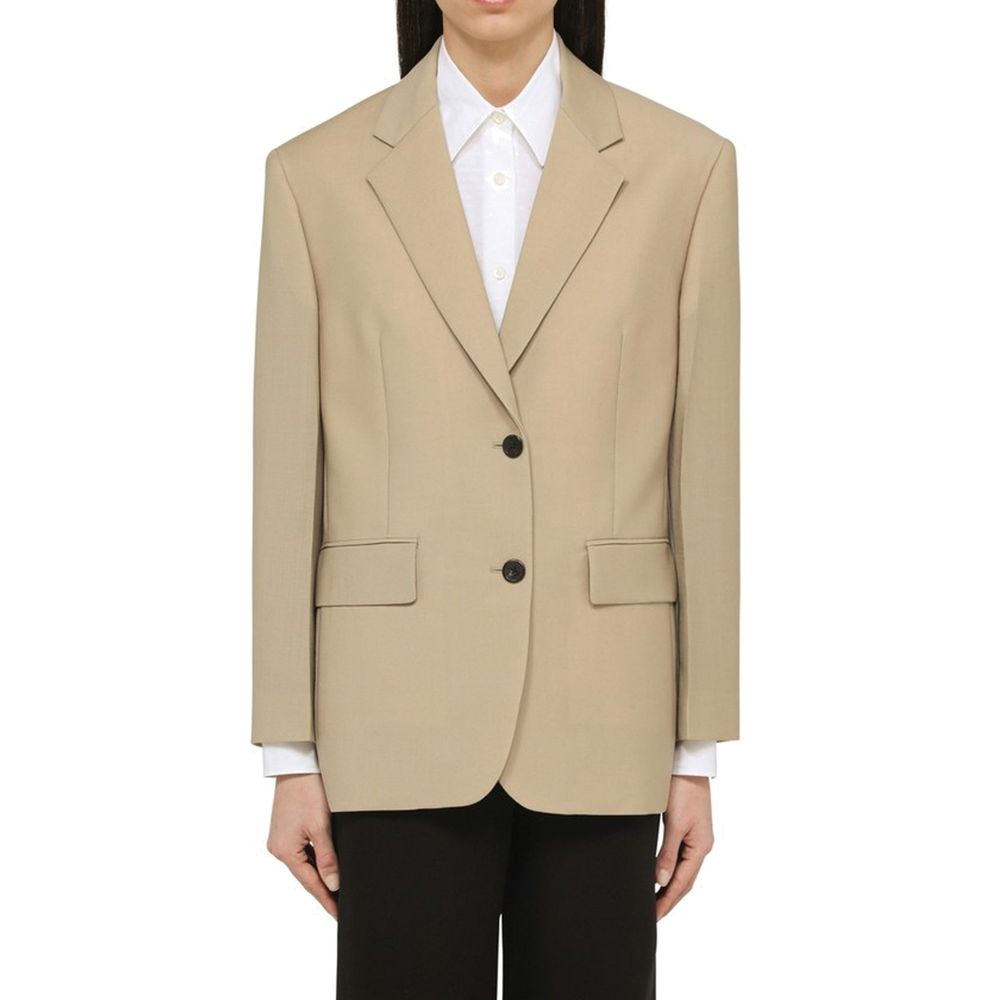 Prada Beige Mohair Blazer