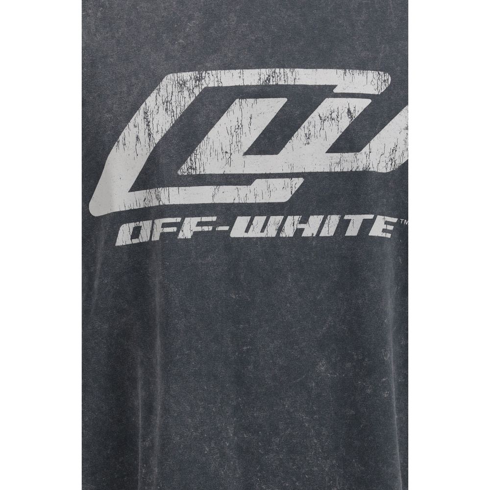 ملابس رياضية قطنية رمادية من Off-White