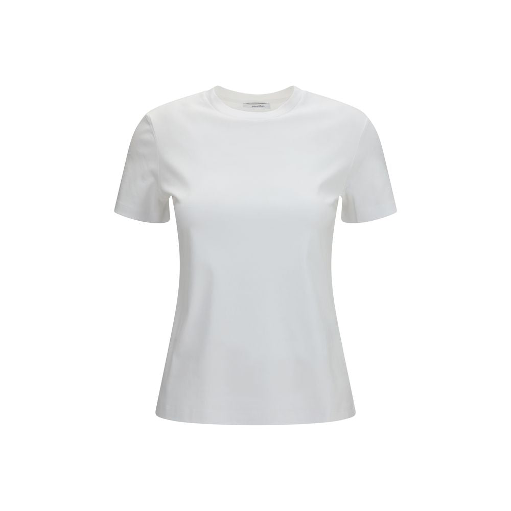 Max Mara Pure White Cotton T-Shirt