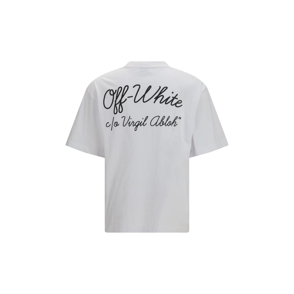 Off-White White Cotton T-Shirt
