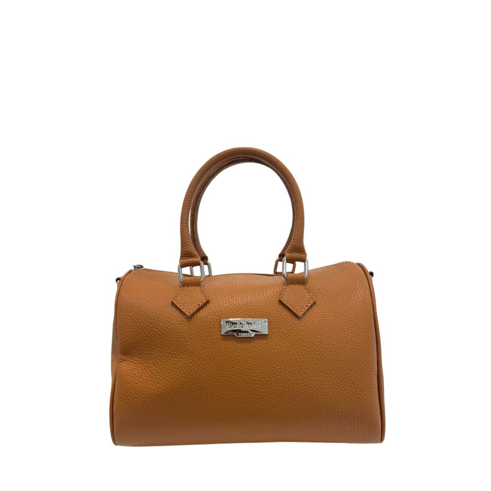Baldinini Trend Brown Leather Women Handbag