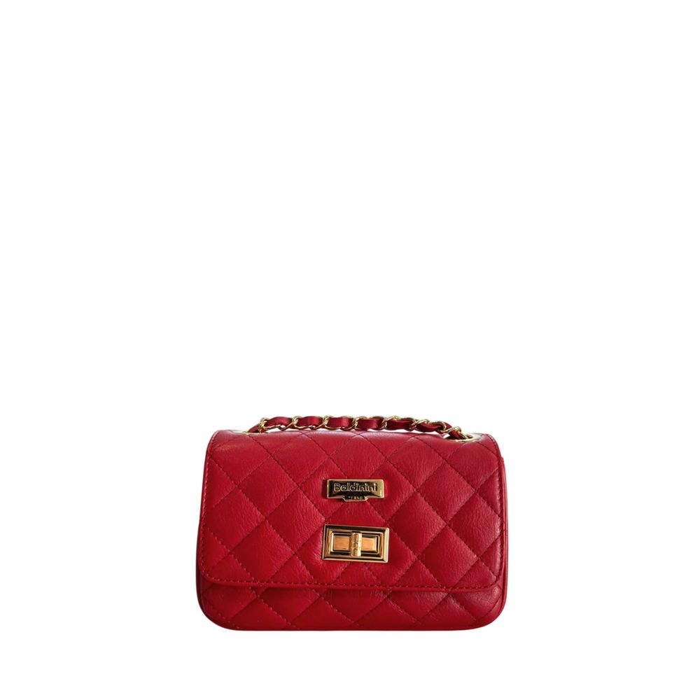 Baldinini Trend Multicolor Cowhide Crossbody Bag