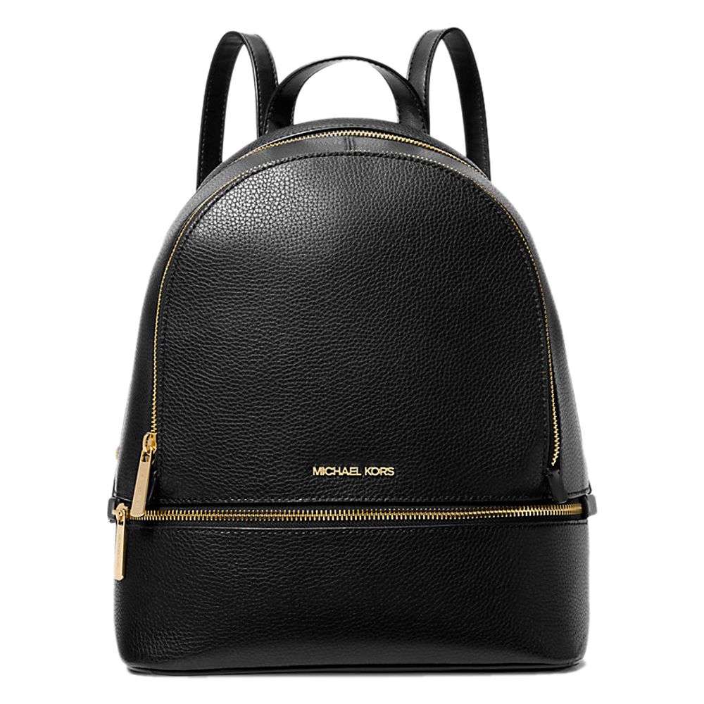 Michael Kors Black Canvas Backpack