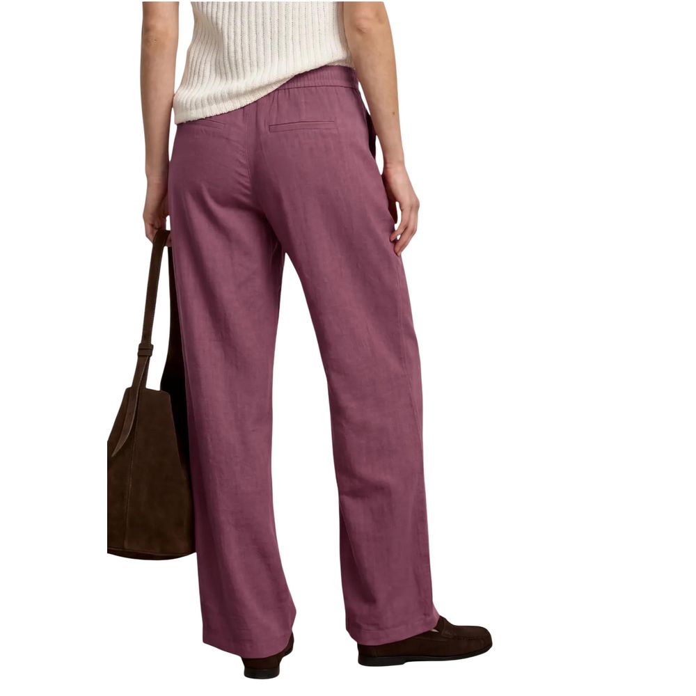 Street One Pink Viscose Casual Pants