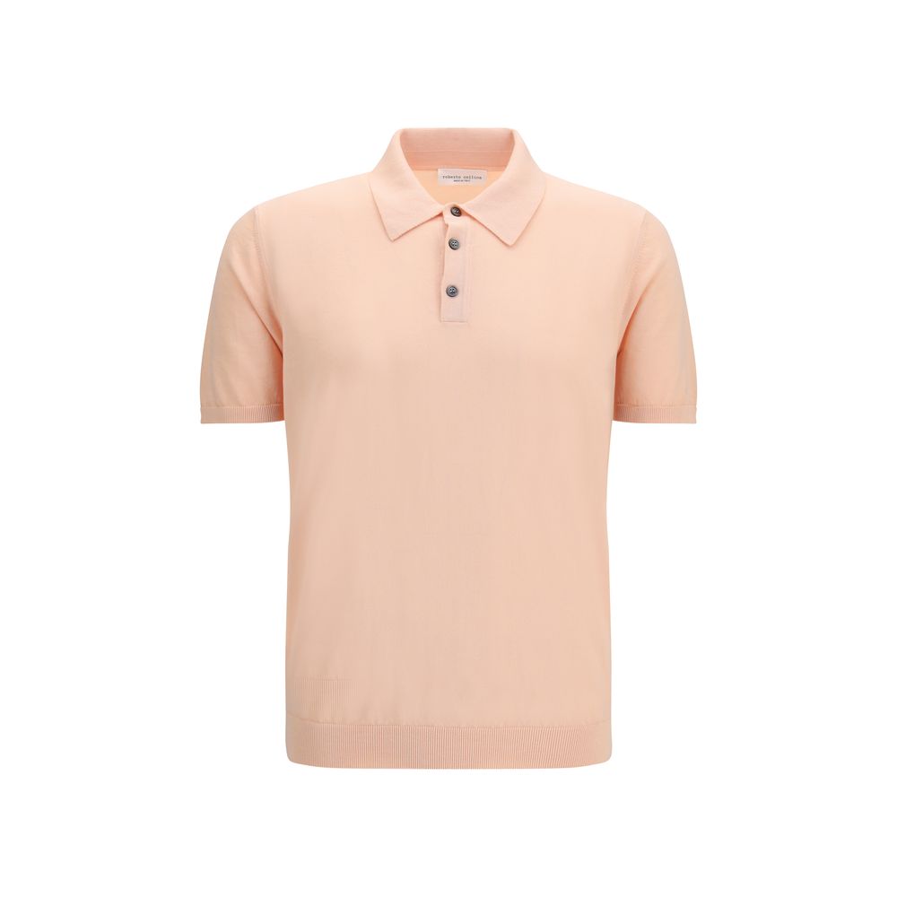 Roberto Collina Multicolor Cotton Polo Shirt