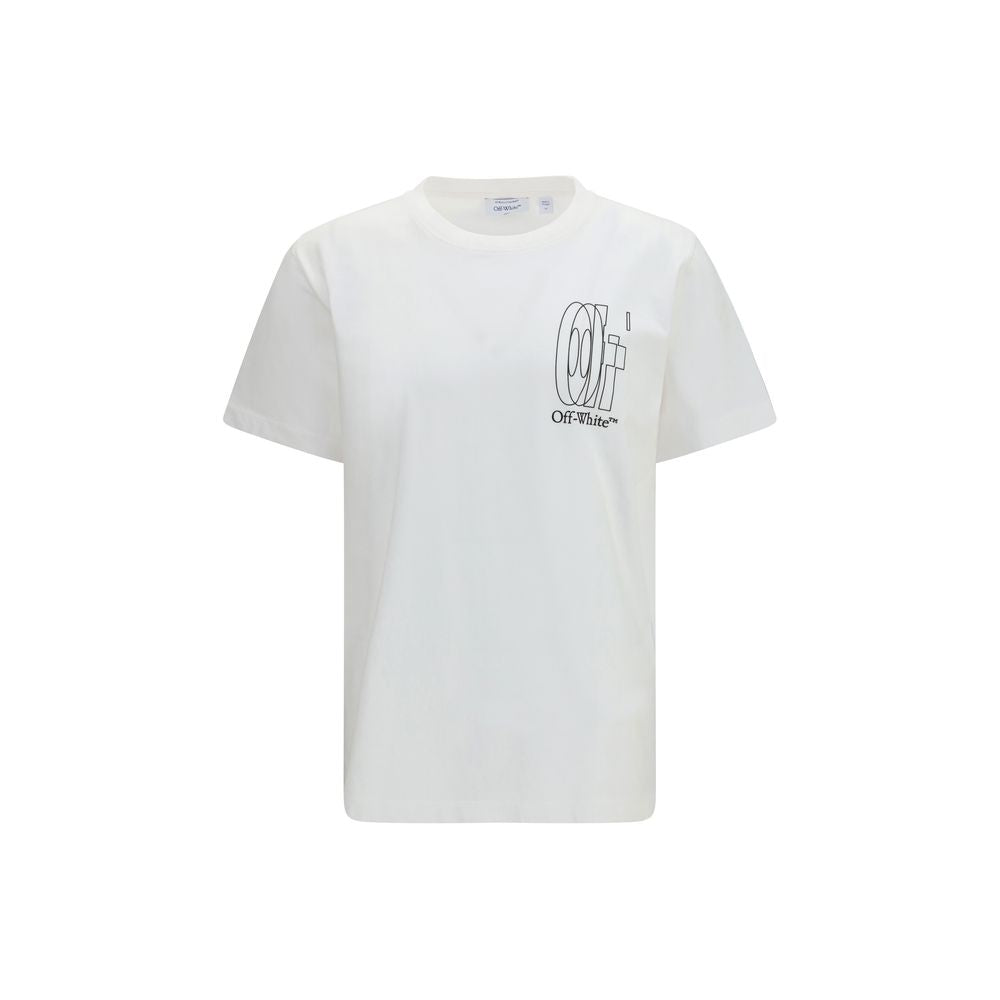 Off-White White Cotton T-Shirt