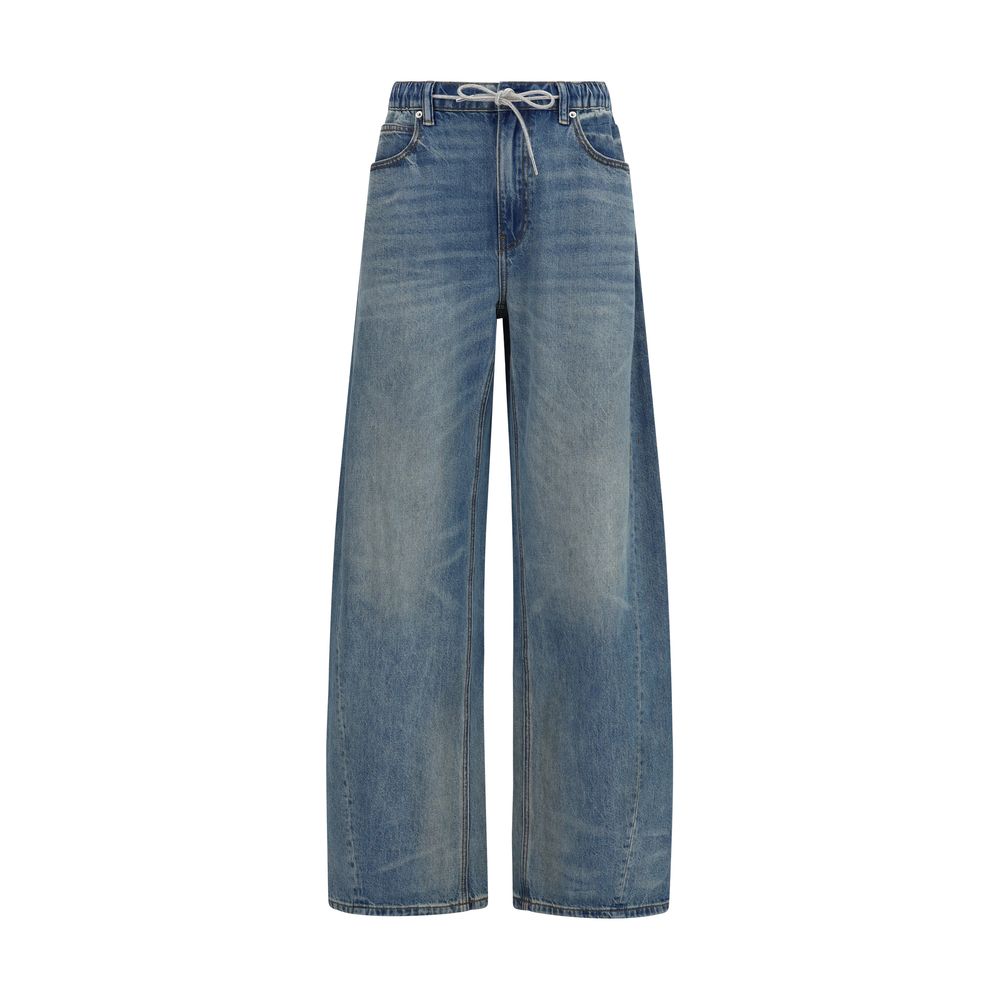 Alexander Wang Blue Cotton Jeans Denim