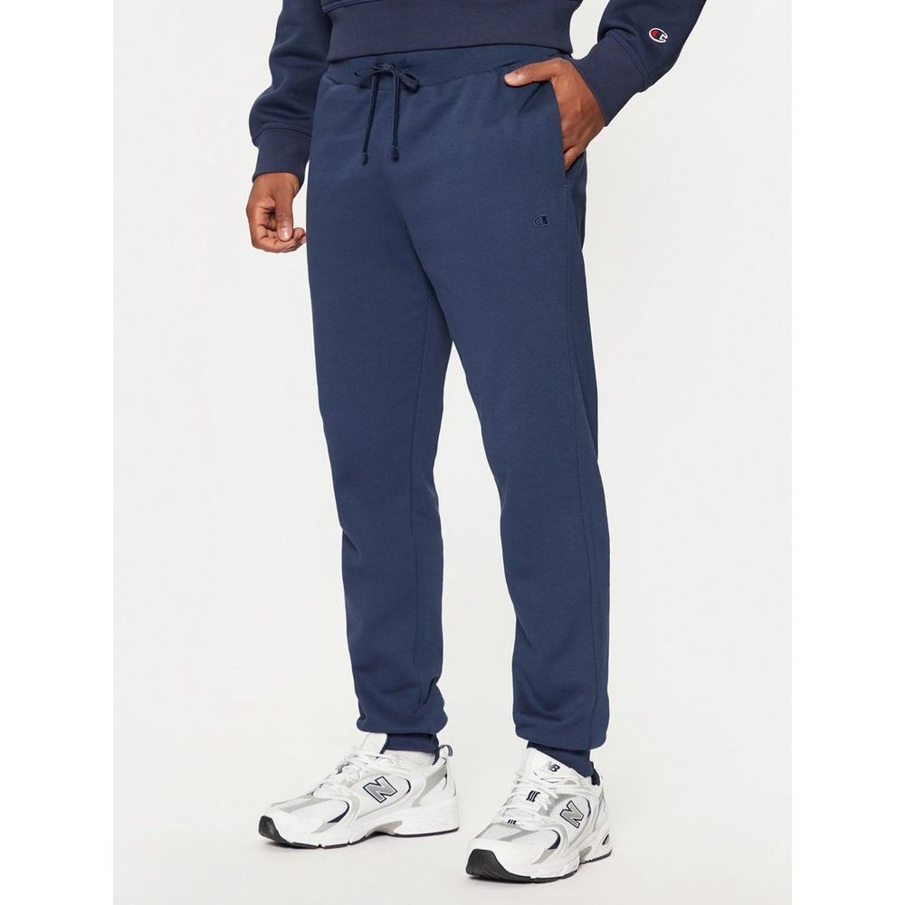 Champion Blue Cotton Joggers (Workout Pants)