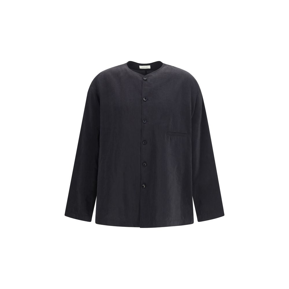 Lemaire Black Silk Shirt