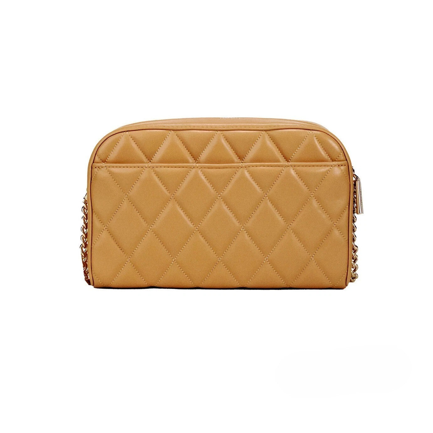 Michael Kors Jaycee Mini XS Brown Signature PVC Zip Pocket Shoulder Backpack Bag