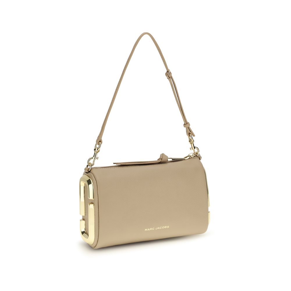 Marc Jacobs Beige Calf Leather Bos Taurus Shoulder Bag