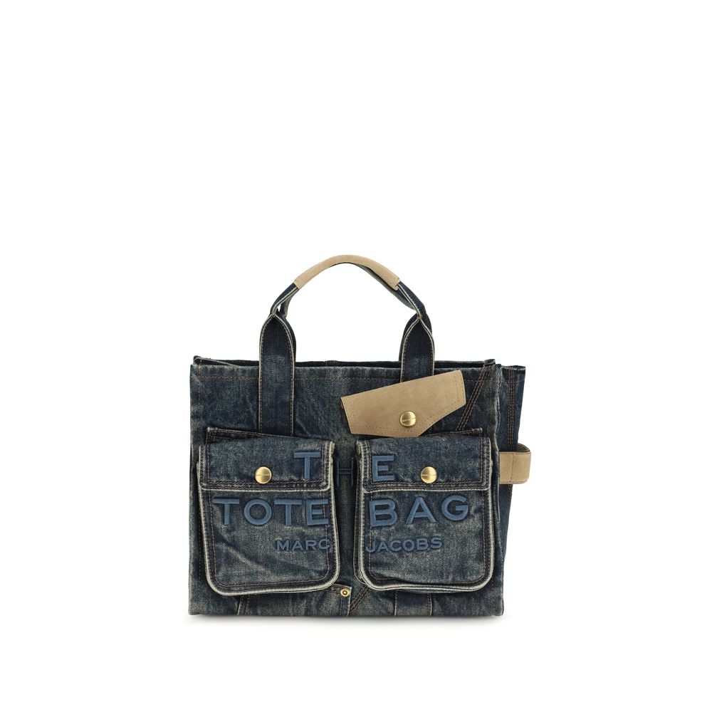 Marc Jacobs Blue Cotton Shoulder Bag