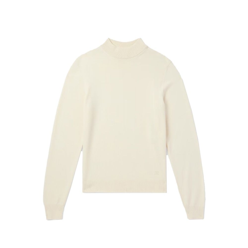 Celine White Elastane Sweatshirt