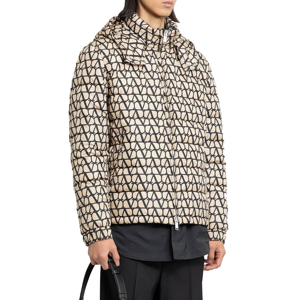 Valentino Garavani Beige Polyamide Coat
