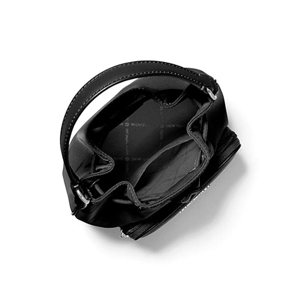 Michael Kors Black Nylon Backet Bag