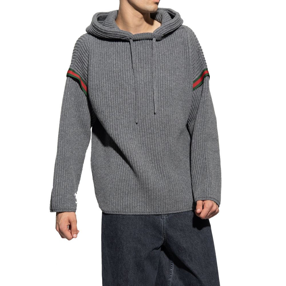 Gucci Gray Cashmere Sweatshirt