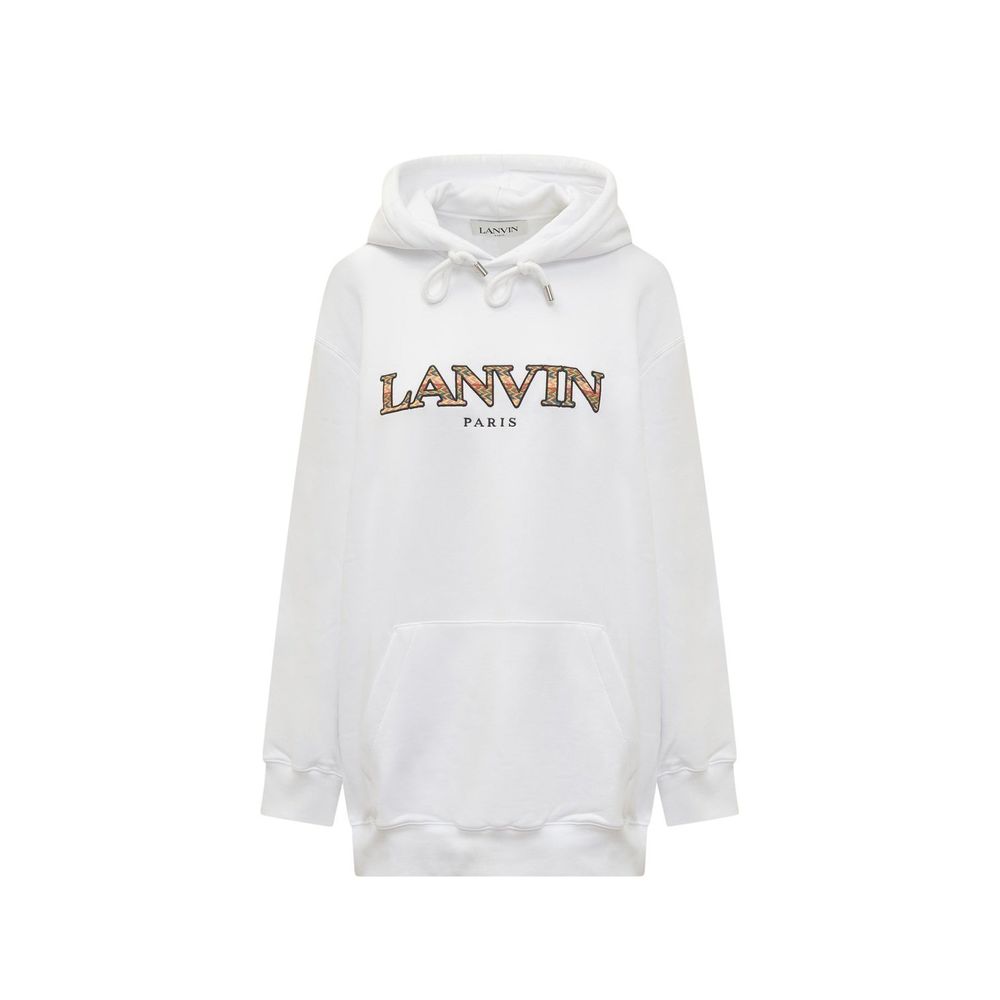 Lanvin White Cotton Sweatshirt
