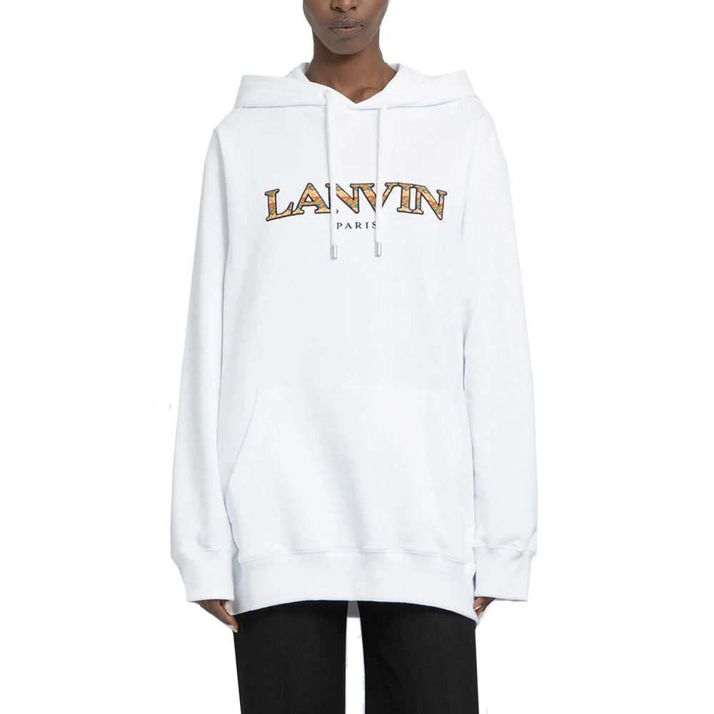 Lanvin White Cotton Sweatshirt