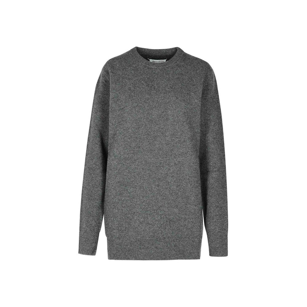 Maison Margiela Gray Wool Sweatshirt