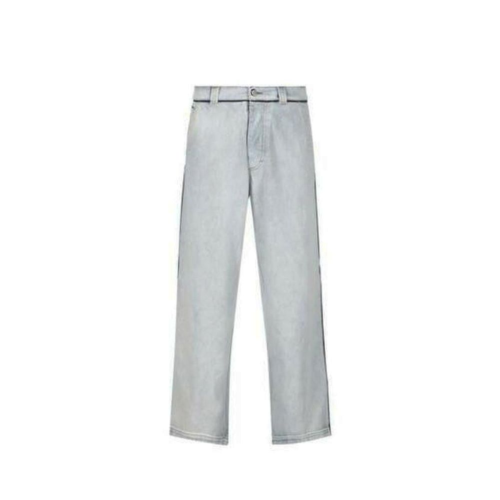 Maison Margiela Blue Cotton Jeans Denim