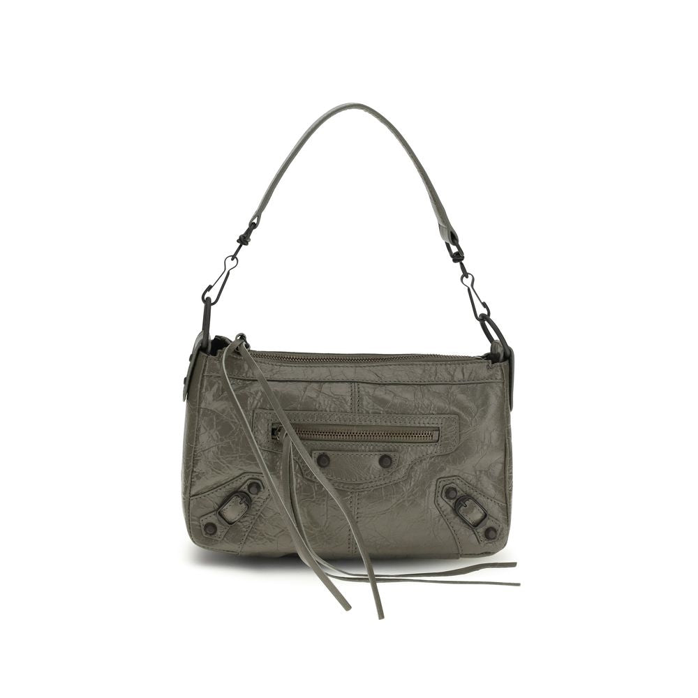 حقيبة كتف Balenciaga Bicolor Lamb Ovis Aries Aries
