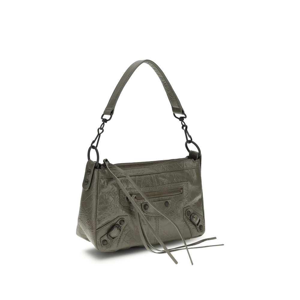 حقيبة كتف Balenciaga Bicolor Lamb Ovis Aries Aries