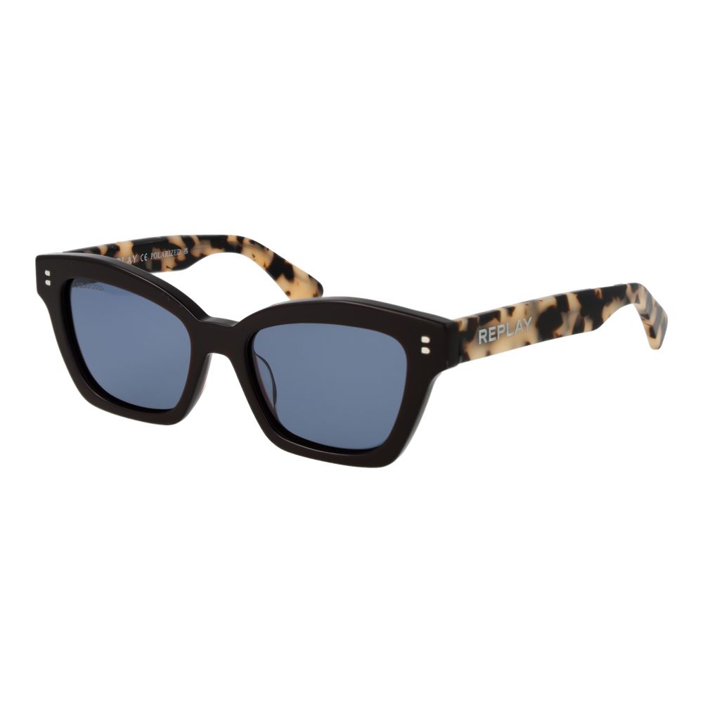 Replay Brown Acetate Sunglasses