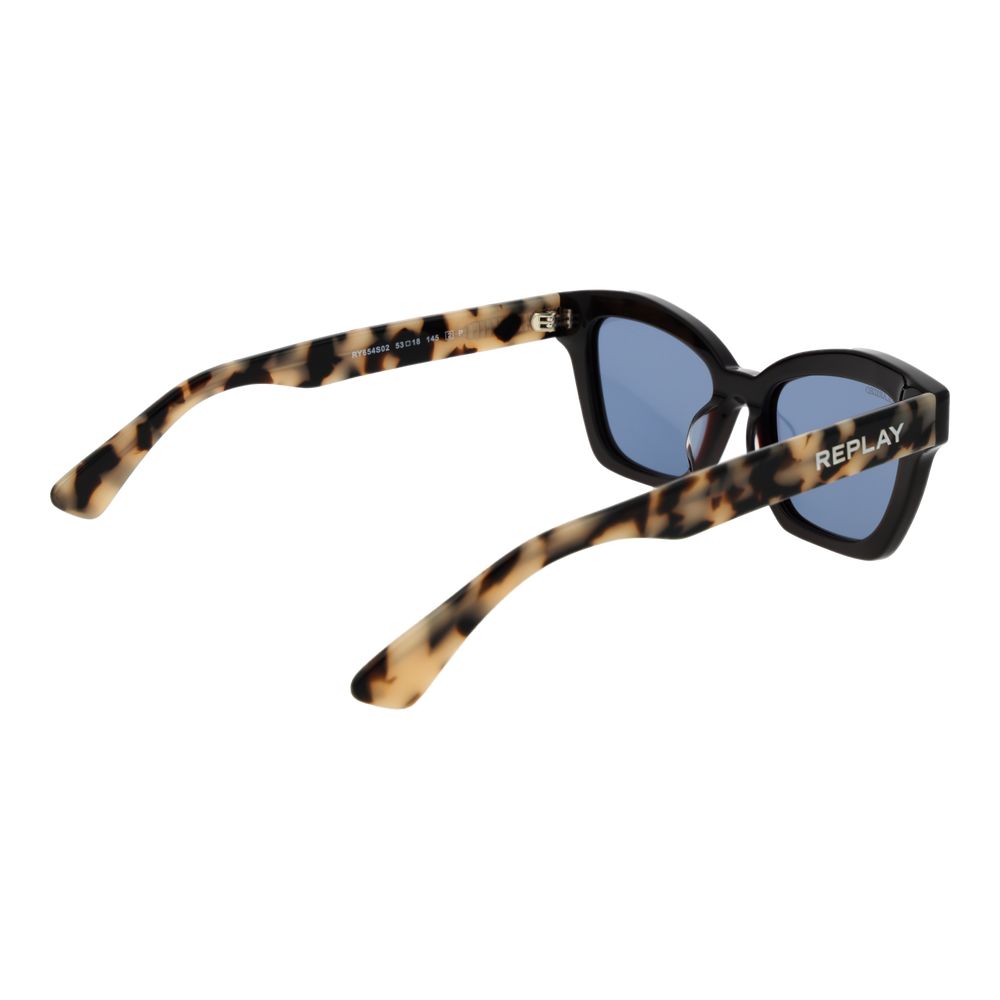 Replay Brown Acetate Sunglasses