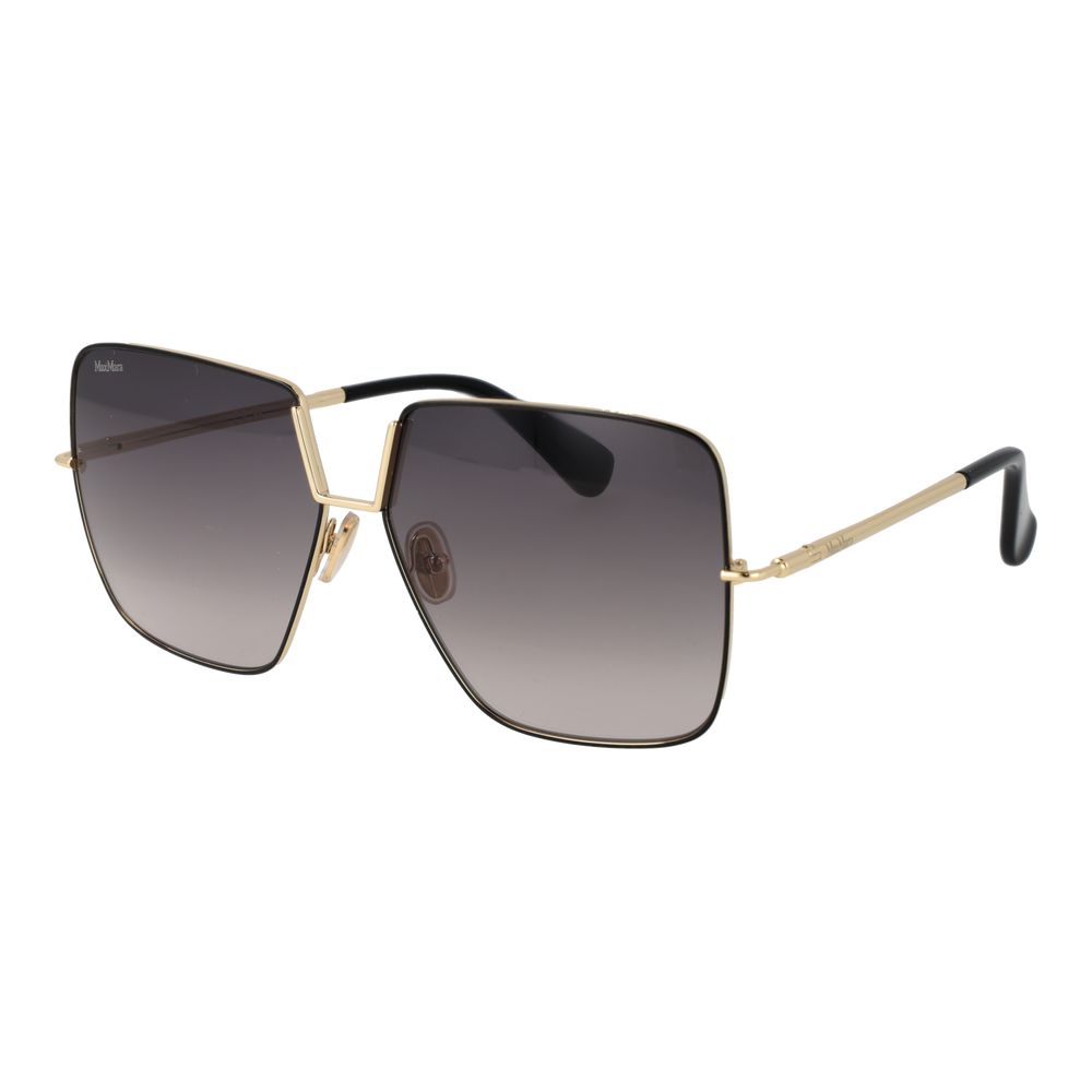 Max Mara Black Metal Sunglasses