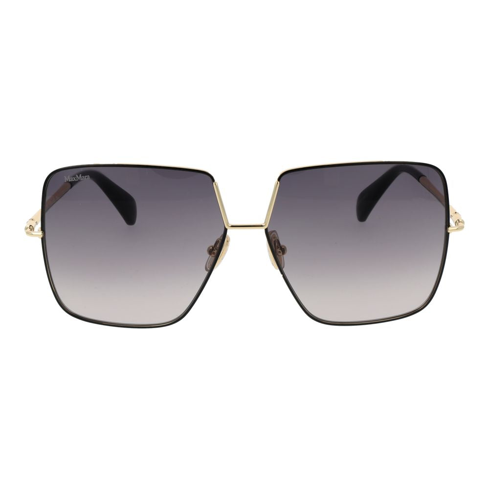 Max Mara Black Metal Sunglasses