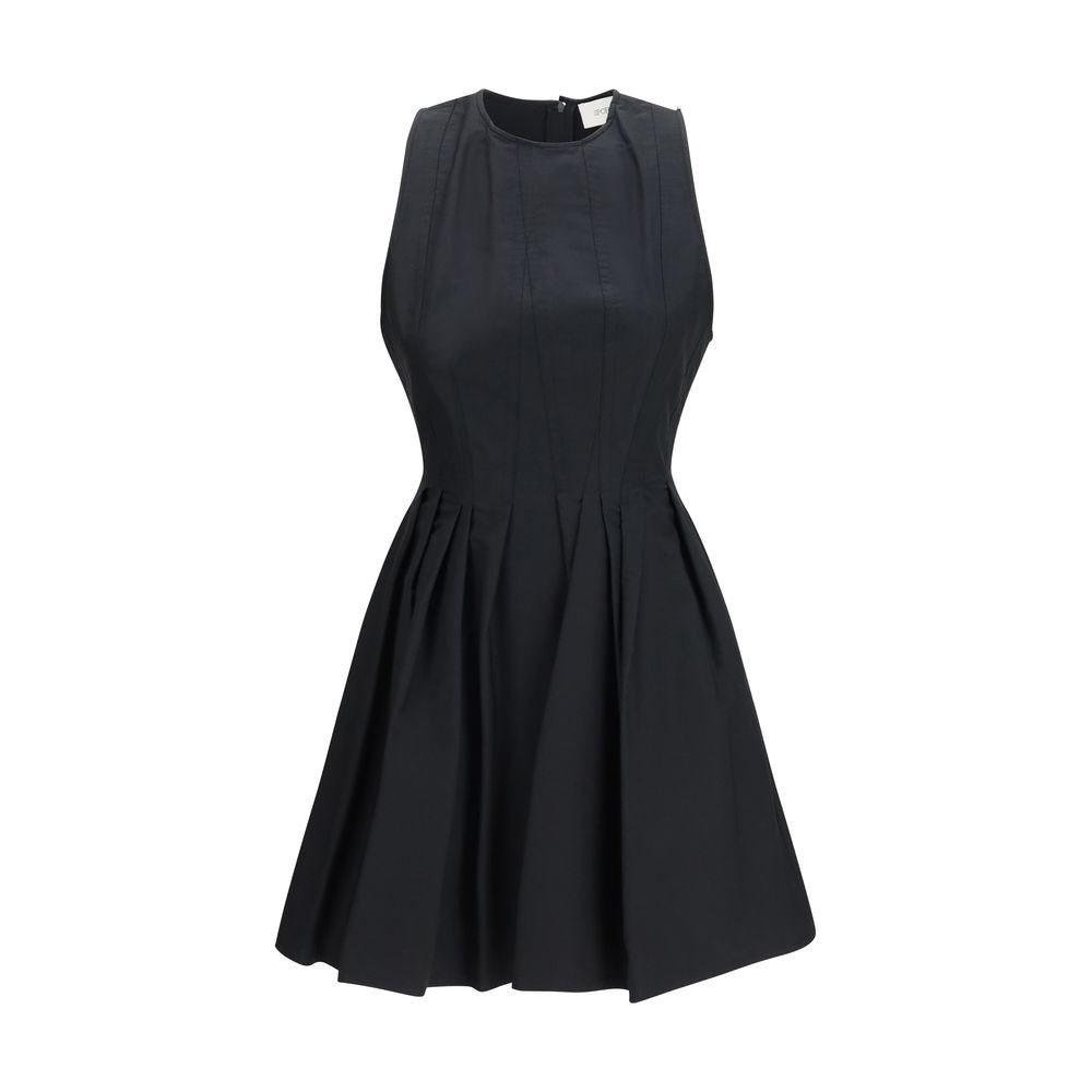 Max Mara Black Cotton Casual Dress