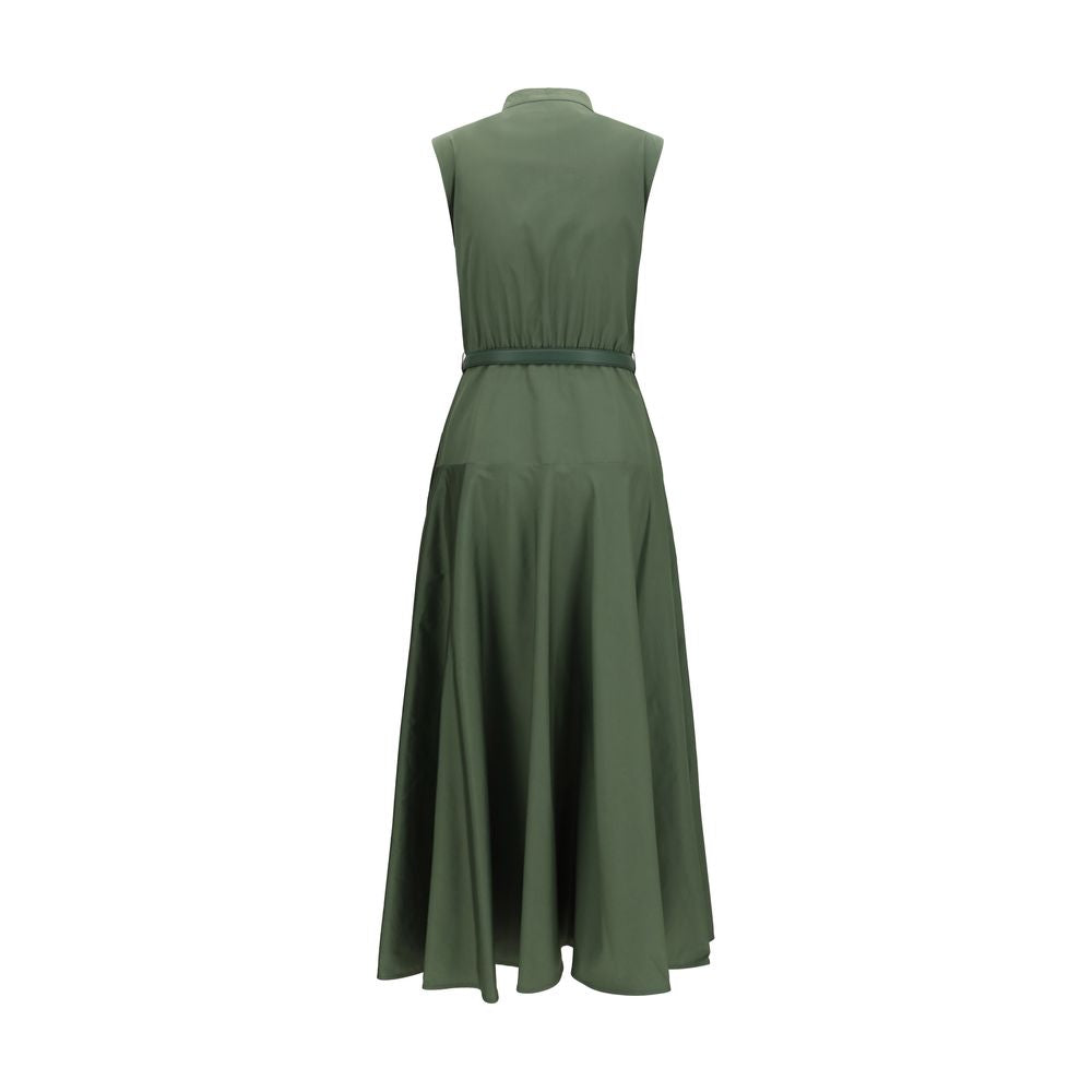 Max Mara Bicolor Cotton Casual Dress