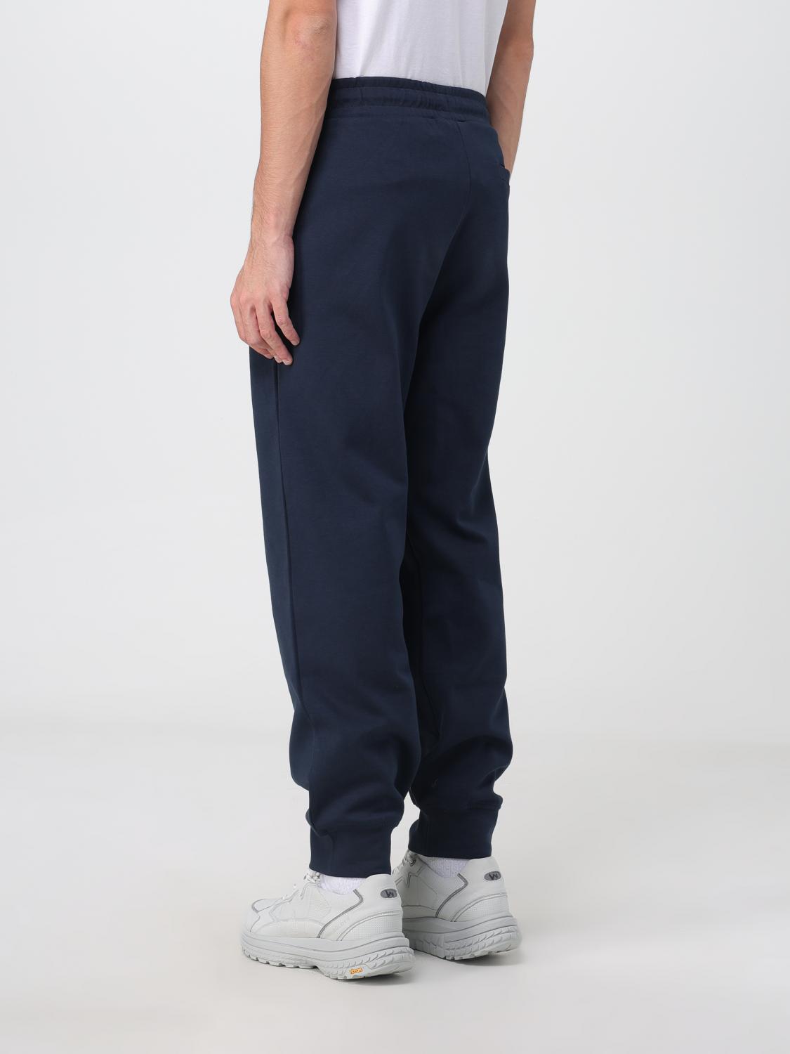 Armani Exchange Blue Cotton Joggers (Workout Pants)