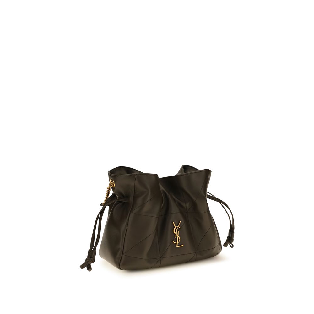 Saint Laurent Bicolor Lamb Ovis Aries Aries Shoulder Bag